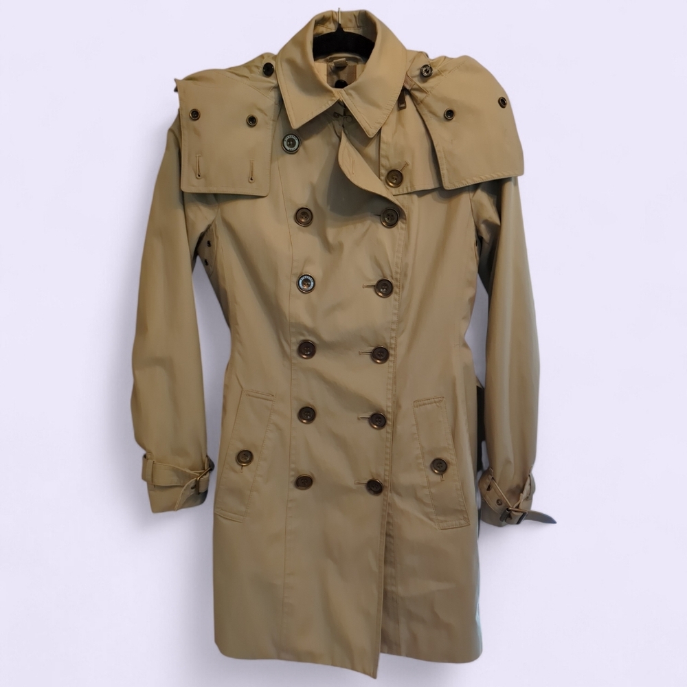 Authentic Burberry Brit Trench Coat – Size Small